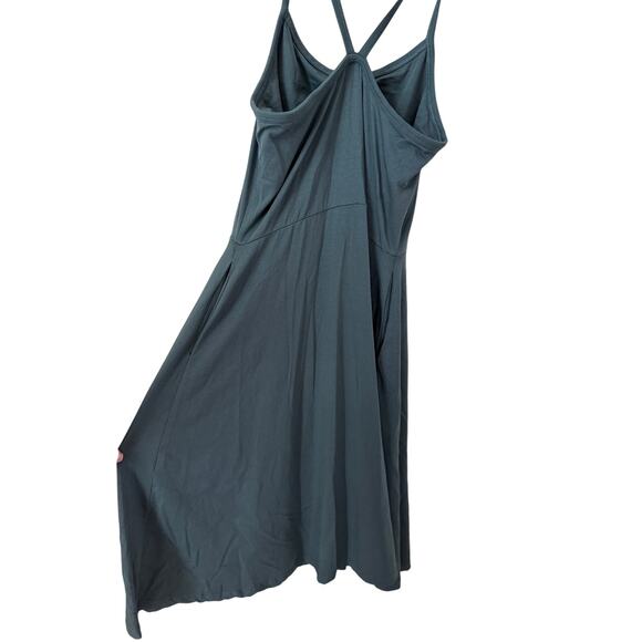 Pact Fit and Flare Organic Cotton Mini Dress Size Small - Picture 3 of 8